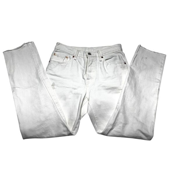 Levi's 501 Straight Cut Jeans Waist 26 - Picture 8 of 11